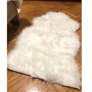 IKEA Accent Area Rug - White